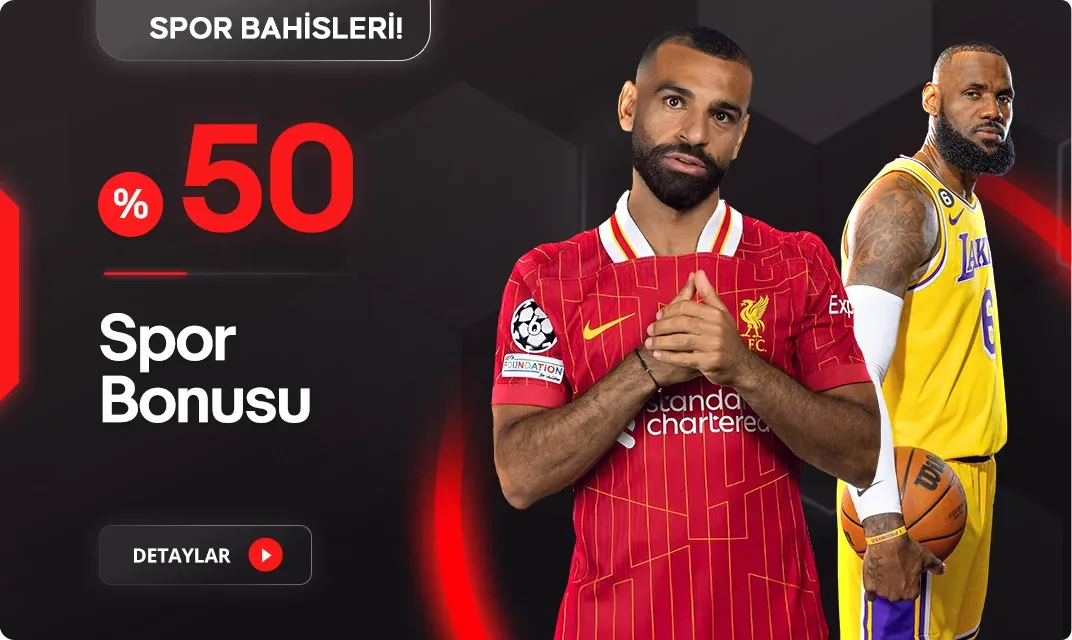 %50 Spor Bonusu