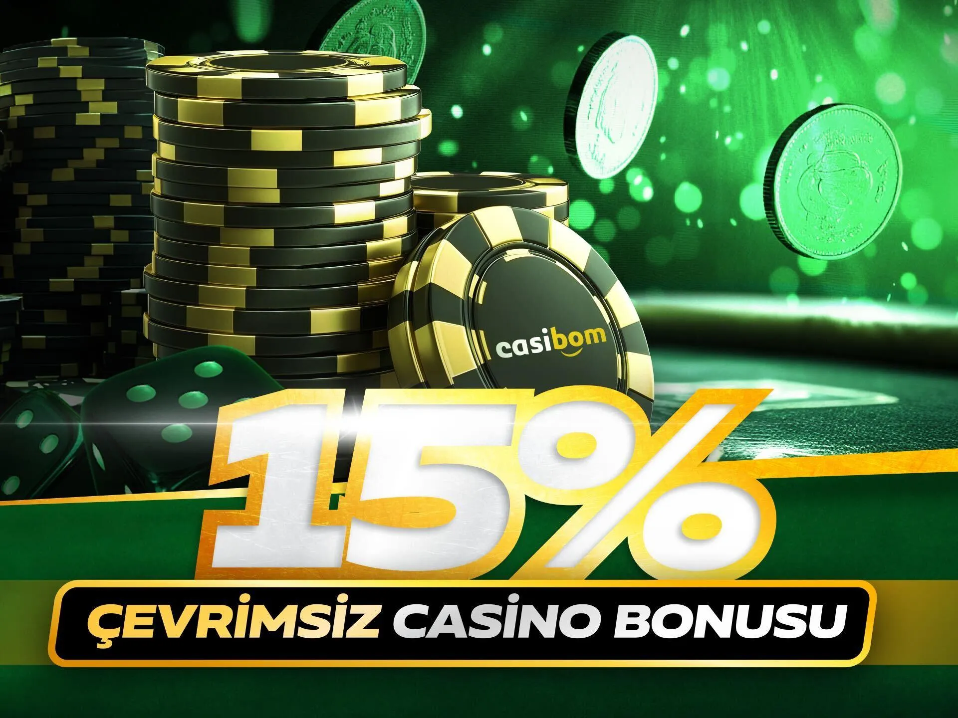 15% Çevrimsiz Casino Bonusu