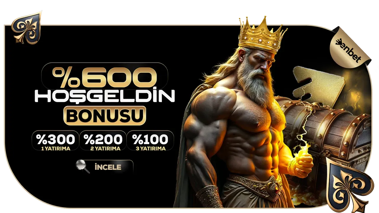 %600 Hoş Geldin Bonusu