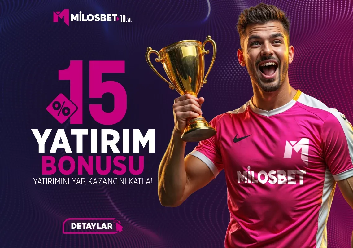 %15 Spor Yatırım Bonusu