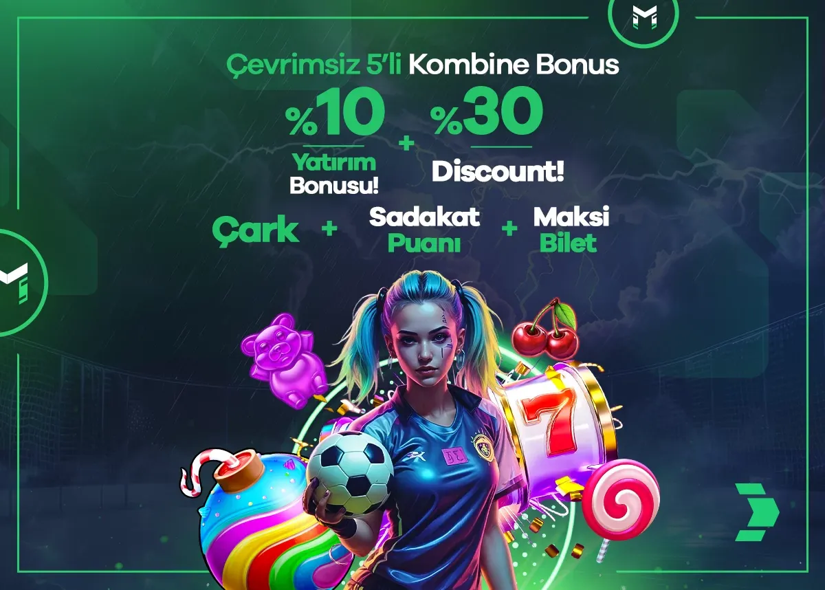 5'li Dev Çevrimsiz Kombine Bonusu