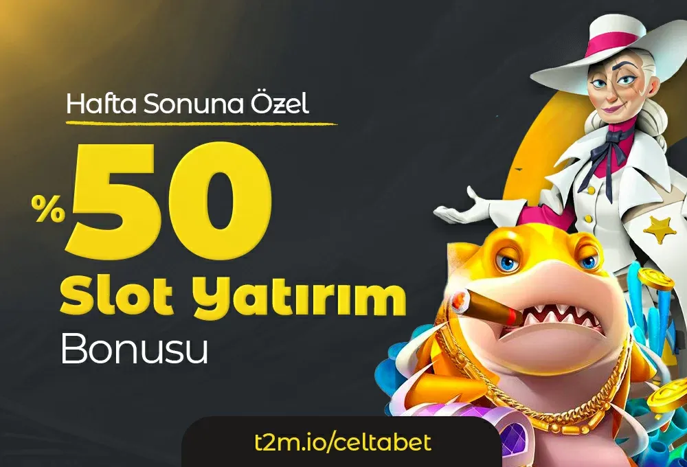 %50 Slot Yatırım Bonusu