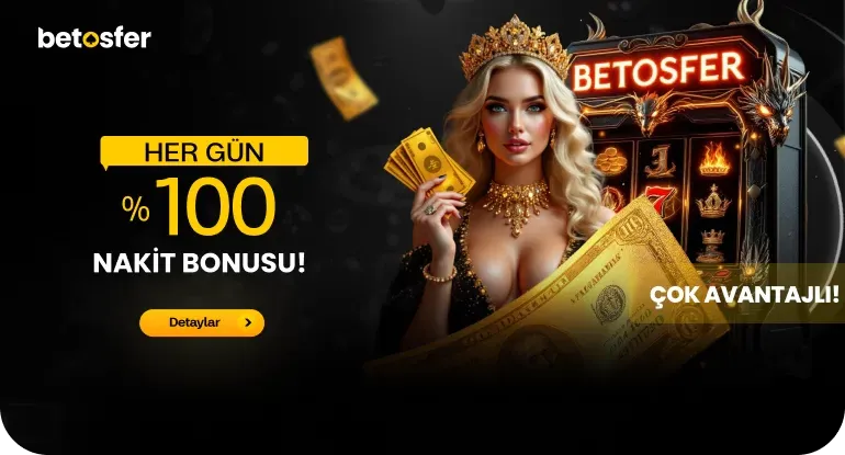 Her Gün %100 Nakit Bonusu