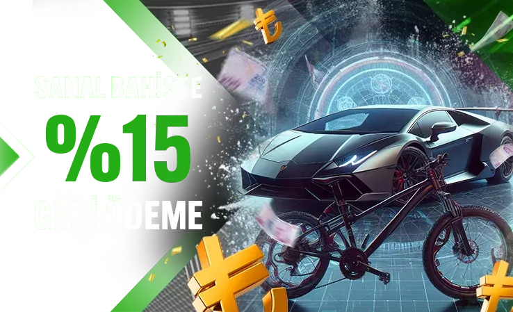 %15 Geri Ödeme Bonusu
