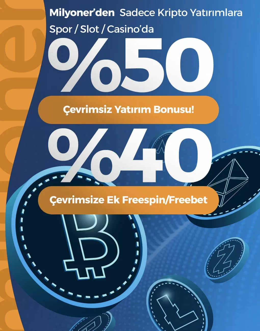 Kripto Yatırımlara %50 Çevrimsiz Bonus Fırsatı