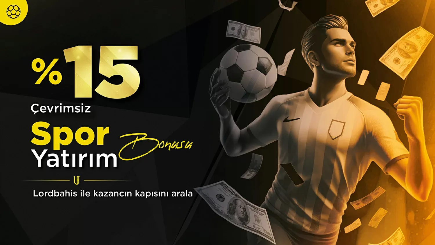 %15 Çevrimsiz Spor Yatırım Bonusu